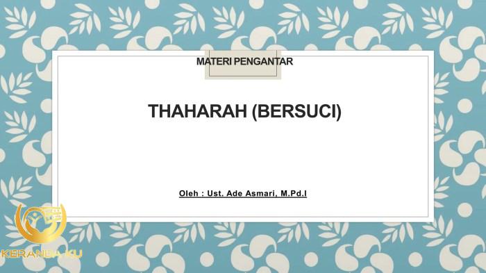Thaharah Artinya: Pengertian, Dalil, Macam-macam, Tata Cara dan ... Thaharah Artinya: Pengertian, Dalil, Macam-macam, Tata Cara dan ...